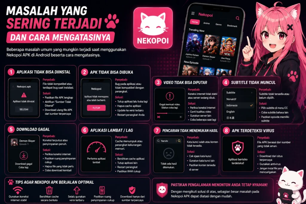 Masalah yang Sering Terjadi